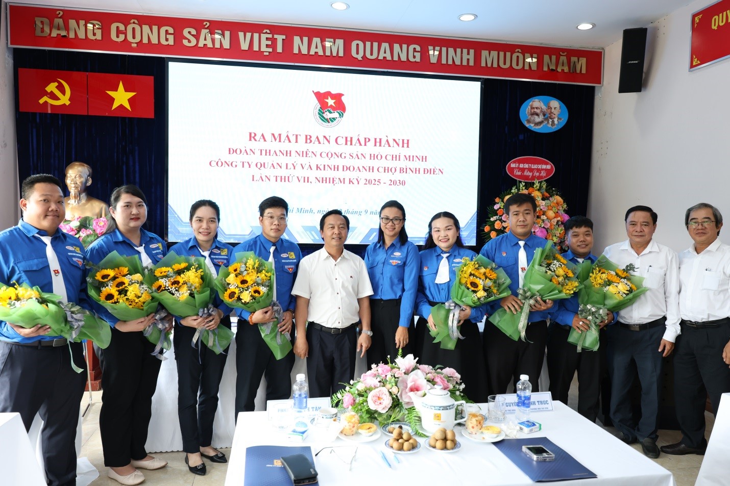 ĐẠI HỘI ĐẠI BIỂU ĐOÀN TNCS HỒ CHÍ MINH CÔNG TY QUẢN LÝ VÀ KINH DOANH CHỢ BÌNH ĐIỀN LẦN THỨ VII, NHIỆM KỲ 2025 – 2030