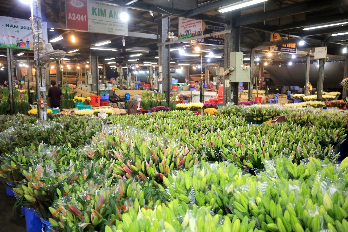 Rực rỡ sắc hoa, tưng bừng Lễ hội tại Chợ Bình Điền: Điểm hẹn văn hóa và thương mại