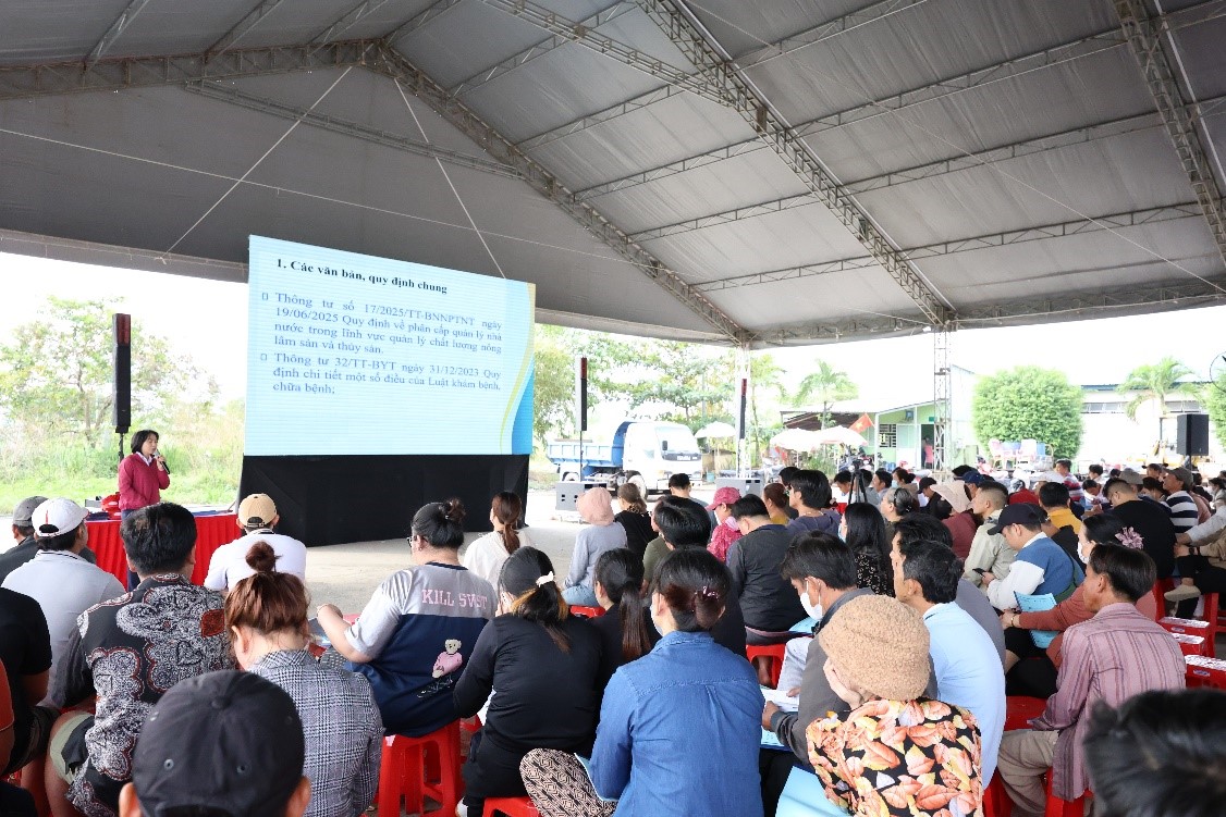 Công ty Chợ Bình Điền phối hợp Sở An toàn thực phẩm TP. HCM tổ chức tập huấn bồi dưỡng kiến thức an toàn thực phẩm cho thương nhân